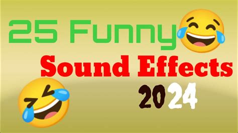 25 Funny Sound Effects 2024no Copyright Background Effects Comedy