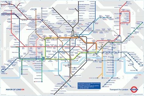 60 Oyster Card Map - Blank North America Map