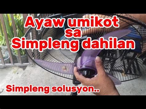 Bakit Ayaw Umikot Ng Elesi Ng Electric Fan Trending Tutorial Viral