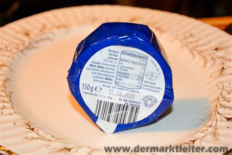 Aufgemacht Aldi Hofburger Cremiger Weichkäse Blauschimmel 2023 der