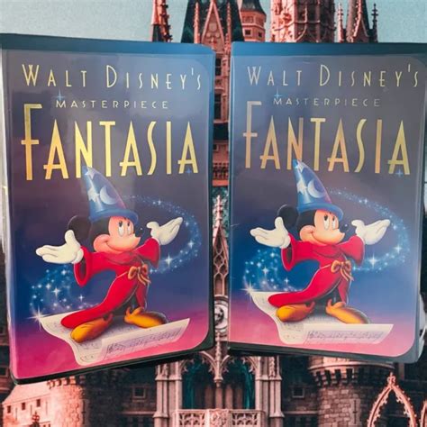 Walt Disneys Masterpiece Fantasia Vhs Rare July And October