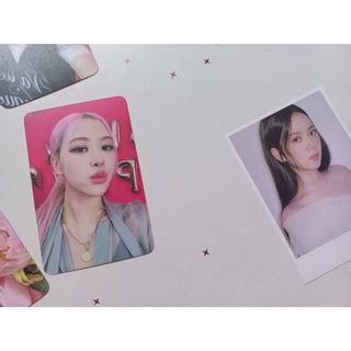 Blackpink Kpop Photocard Polaroid Fanmade Shopee Brasil