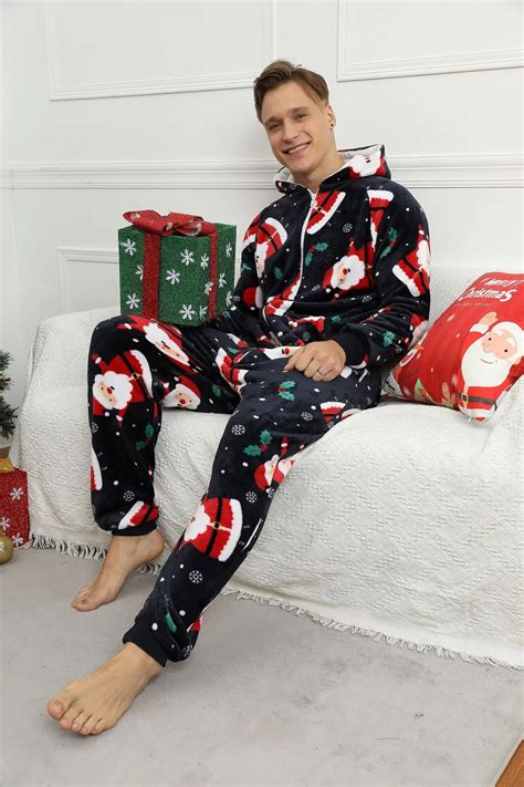 Pyjama pere noël homme Pyjama chaud fr