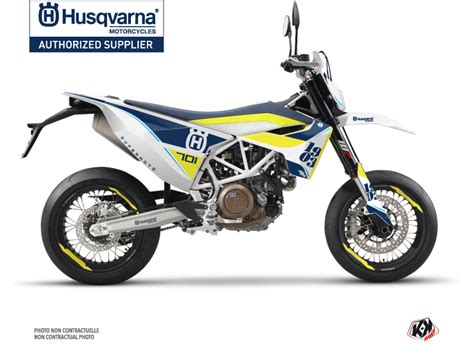 Kit Déco Motocross Husqvarna 701 SUPERMOTO Kutvek Kit Graphik