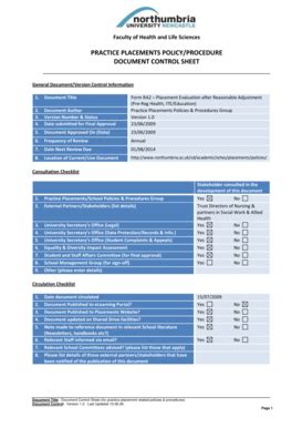 Fillable Online Northumbria Ac Form Ra Reasonable Adjustments Policy