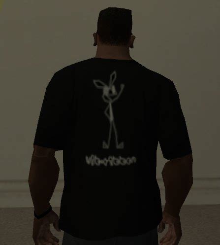 GTA San Andreas Vib-Ribbon T-Shirt Mod - GTAinside.com