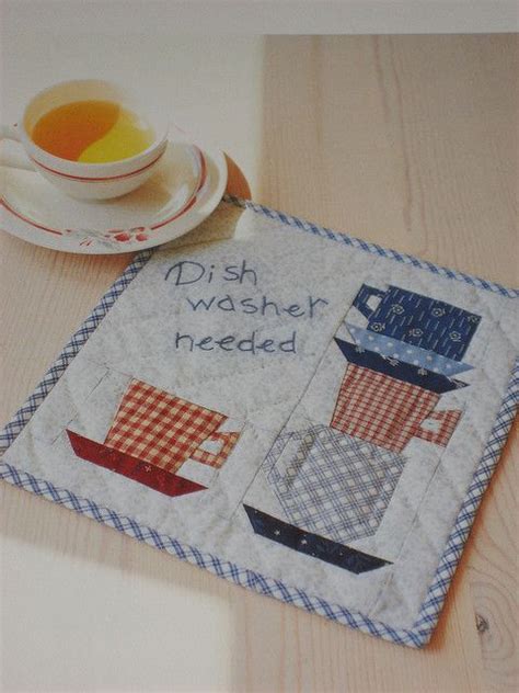 Patchwork Coaster Mug Rug Patterns Mug Rug Small Quilting Projects