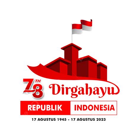 Happy 78th Independence Day Of The Republic Of Indonesia 17 August 2023