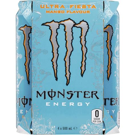 Monster Energy Ultra Fiesta Mango Flavour Cans Ml X Pack Is Not