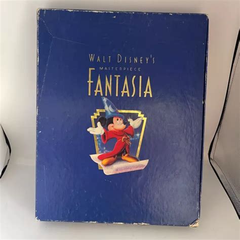 Fantasia Masterpiece Deluxe Vhs Walt Disney S Collector S Commemorative