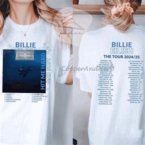 Billie Eilish Concert Crewneck Groovy Billie Eilish Shirt Billie