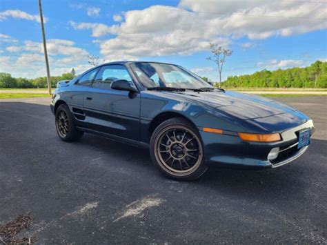 1992 Toyota Mr2 Coupe Green Rwd Manual Turbo Sport Roof Classic