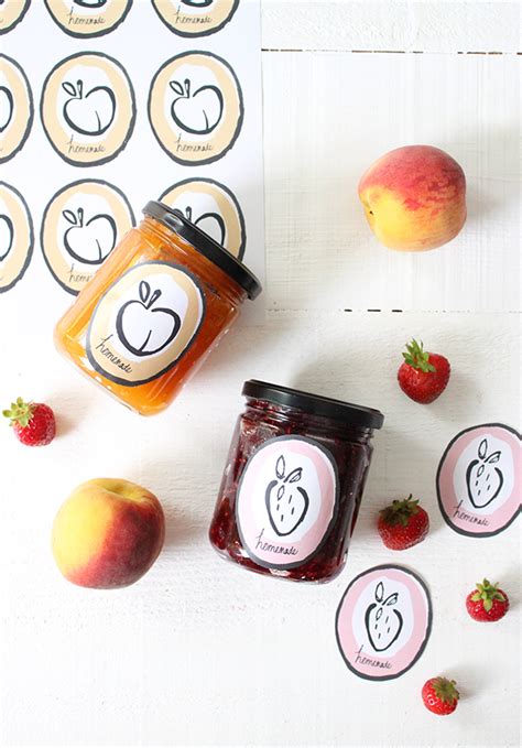 Free Printable Jam Labels Babasouk