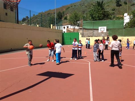 Educaci N F Sica Visita Y Sesiones De Baloncesto A Cargo De