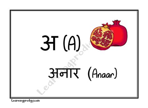 Hindi Alphabets Vowels Flashcards Learningprodigy Hindi Hindi