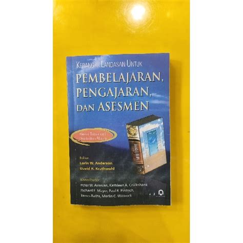 Jual Kerangka Landasan Untuk Pembelajaran Pengajaran Dan Asesmen Lorin