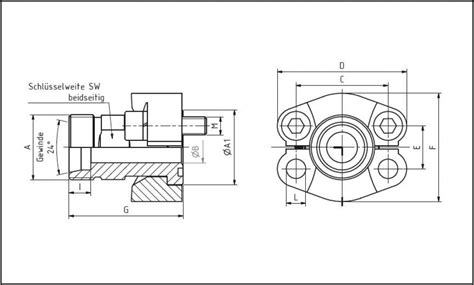 Sae Au Engewinde Adapter Din Sae Iso Brw