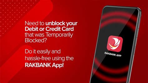 How To Unblock Your Rakbank Card Via The Rakbank App Youtube