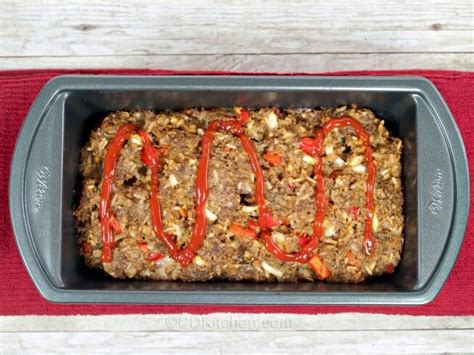 Rice Meatloaf Recipe | CDKitchen.com