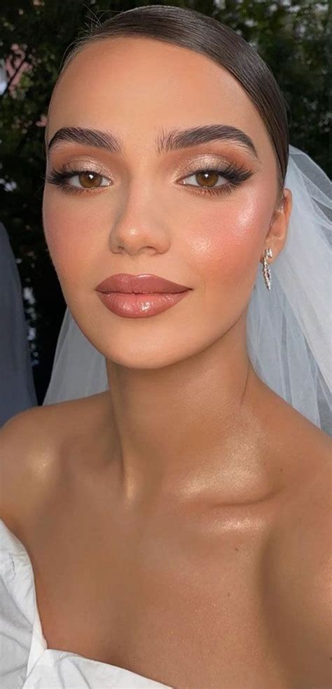 Glam Bride Makeup Wedding Eye Makeup Wedding Makeup For Brown Eyes Prom Eye Makeup Bridal