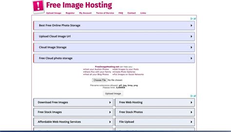 Best Free Image Hosting Sites In