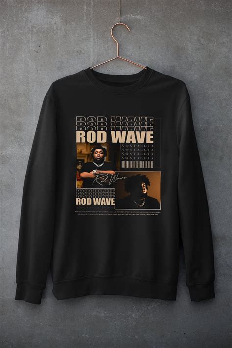 Rod Wave Nostalgia 2023 Rap Music Sweatshirt Vintage 90s Tour