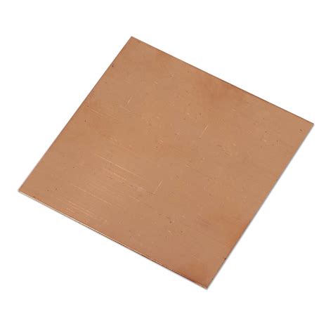 Copper Sheet 26g 3"x3"