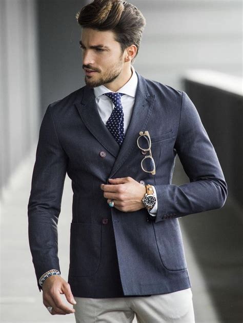 Mariano Di Vaio Mens Outfits Double Breasted Suit Suit Jacket