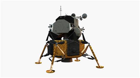 Lunar Module Apollo 11 3d Model Turbosquid 1195735