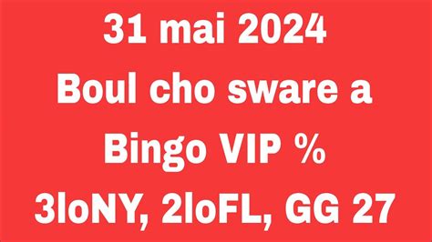 Boul Cho Pou Sware Mai Bingo Vip Lony Lofl Gg Ba Yo