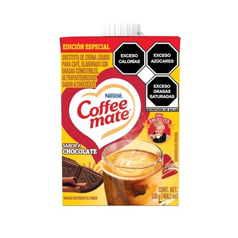 Sustituto De Crema Nestl Coffee Mate L Quido Para Caf Sabor Chocolate