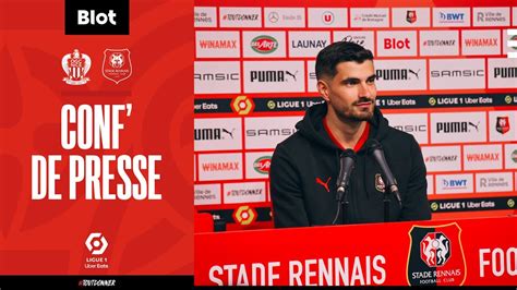 Nice Stade Rennais F C Conférence d avant match Stade Rennais F C