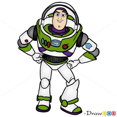 How To Draw Buzz Lightyear Artofit