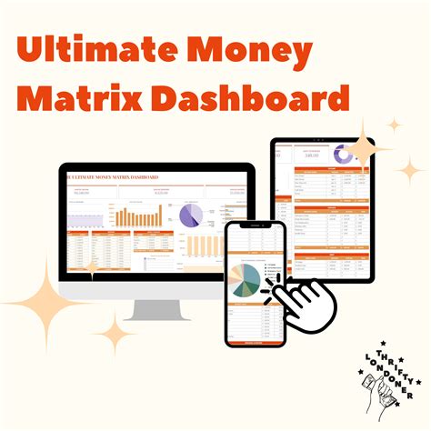 Ultimate Money Matrix Dashboard Thrifty Londoner