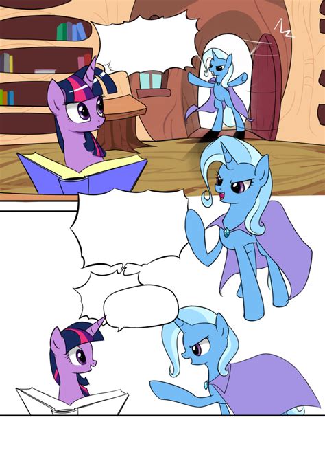 Safe Artist Twilite Sparkleplz Trixie Twilight Sparkle