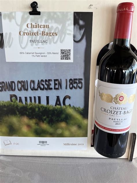 Chateau Croizet Bages 2022 Pauillac Chateau Croizet Bages 2022 CB