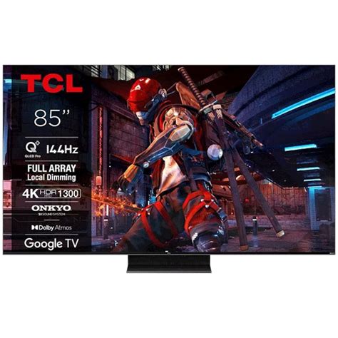 Televizor Tcl Qled C Cm Smart Google Tv K Ultra Hd Hz