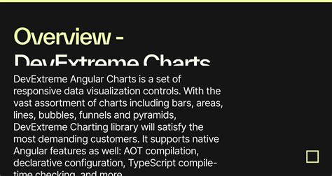 Overview Devextreme Charts Codesandbox