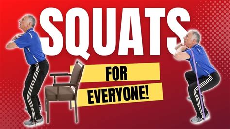 Squats For Anyone No Weights Now I Love This Exercise YouTube