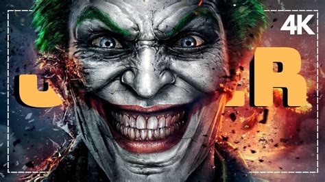 The Iconic Joker Laughing Animated Wallpaper Batman Joker Youtube