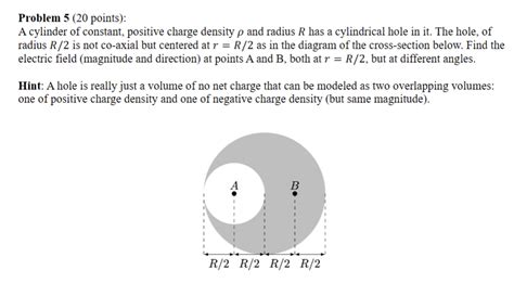 Solved Problem 5 20 Points A Cylinder Of Constant Chegg