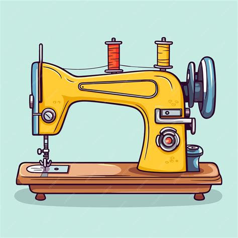 Premium Vector Manual Sew Machine Icon Simple Vector Illustration Of