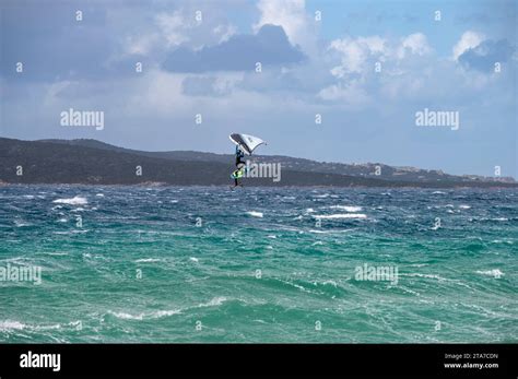 Giornata Ventosa In Sardegna Windy Day In Sardinia Stock Photo Alamy