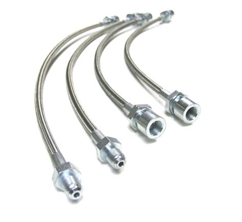 Bespoke Custom Stainless Steel Braided Brake Hoses Made To Order