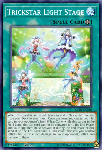 Trickstar Light Stage Yugioh Card Prices