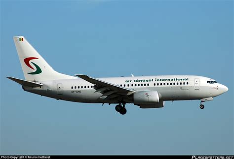 V Aho Air Senegal International Boeing Bx Photo By Bruno Muthelet