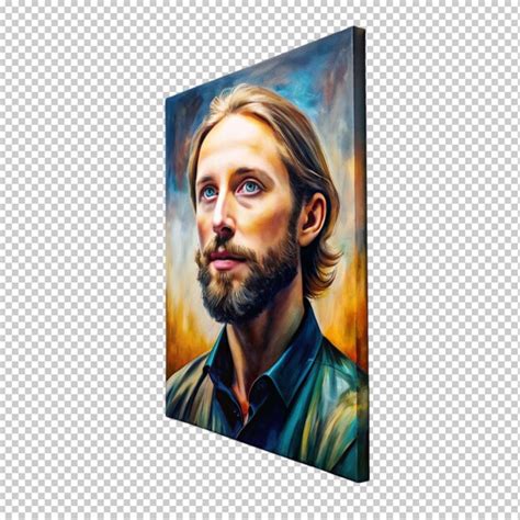 Painting To Follower Canvas Wall Premium Ai Generated Psd