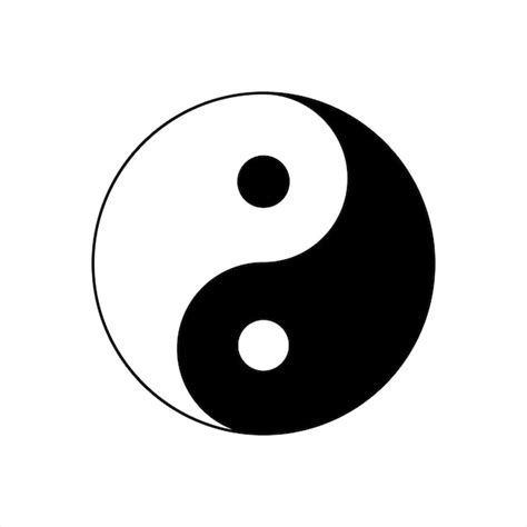 Premium Vector Yin Yang Vector Symbol