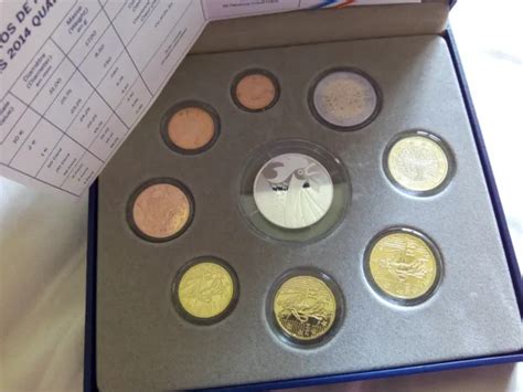 France Coffret Be Monnaies Dont Euro Coq En Argent Eur