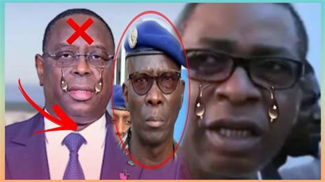 Urgent Ça Ch uffe Entre Youssou Ndour Macky Sall Général Moussa Fall